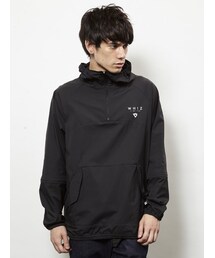 [WHIZ LIMITED] パッカブルジャケット パーカー M ブラック WHIZLIMITED（ウィズリミテッド）の「ANORAK（）」 - WEAR