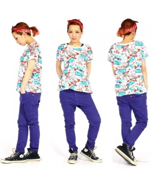 RNA（アールエヌエー）の「カラーロークロッチスキニー（パンツ・レディース・スミクロ/グリーン/パープル/ネイビー/シグナルレッド・S/M）」の4枚目の写真