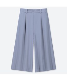 UNIQLO | ドレープワイドクロップドパンツ(その他パンツ)