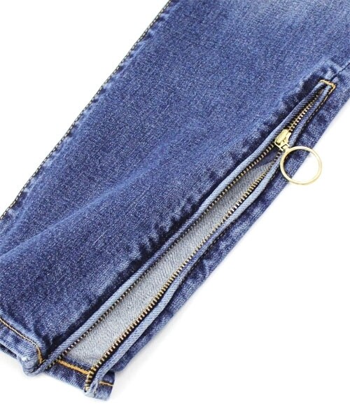 RNA（アールエヌエー）の「リングデザインスキニー（パンツ・レディース・ヴィンテージブルー・S/M）」の9枚目の写真