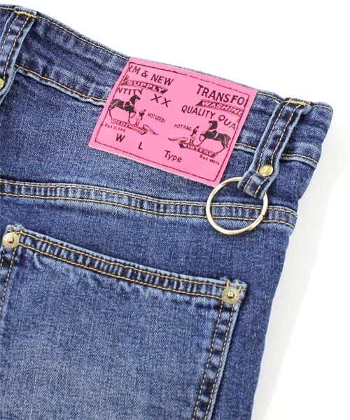 RNA（アールエヌエー）の「リングデザインスキニー（パンツ・レディース・ヴィンテージブルー・S/M）」の7枚目の写真