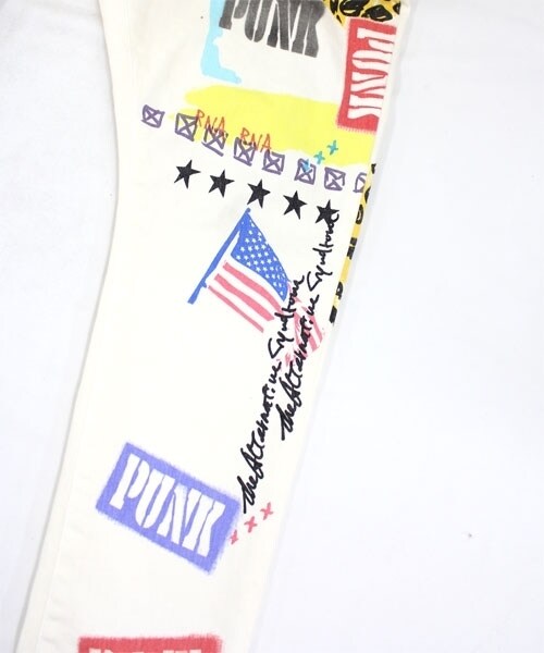 RNA（アールエヌエー）の「＜予約＞スプレーptルーズスキニー（パンツ・レディース・アイボリーSP加工・S/M）」の8枚目の写真