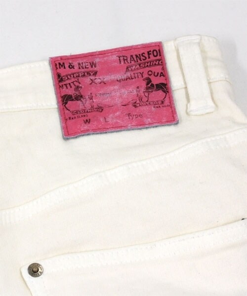 RNA（アールエヌエー）の「＜予約＞スプレーptルーズスキニー（パンツ・レディース・アイボリーSP加工・S/M）」の13枚目の写真