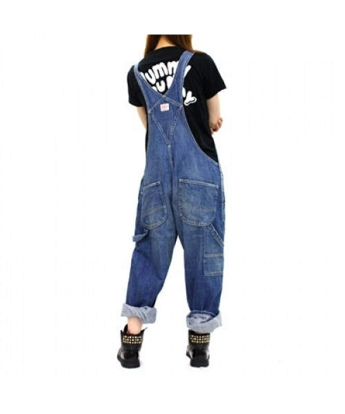 RNA SWEAT（アールエヌエースウェット）の「SWTワーク オーバーオール（その他・レディース・ヴィンテージブルー・M）」の2枚目の写真