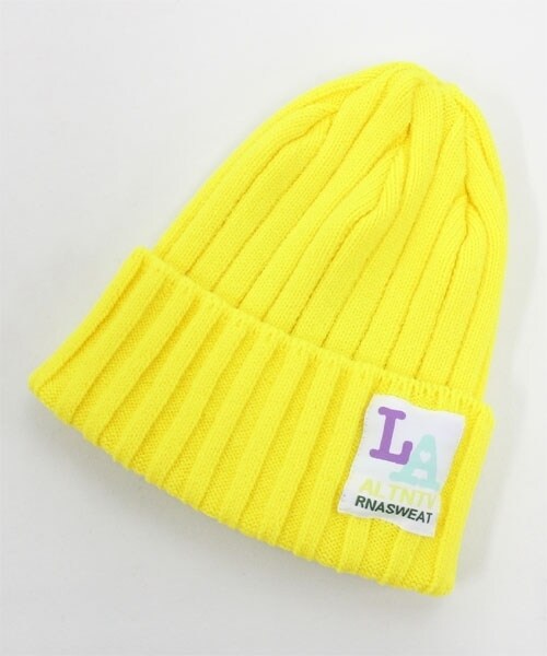 RNA SWEAT（アールエヌエースウェット）の「L.Aワッチ（帽子・レディース・ホワイト/ブラック/イエロー/ピンク・F）」の3枚目の写真