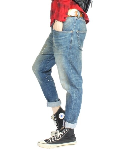 RNA（アールエヌエー）の「ベーシックペグ（パンツ・レディース・ヴィンテージブルー(淡)・SS/S）」の8枚目の写真