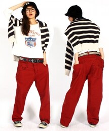 RNA | チェックレイヤードロークロッチパンツ(パンツ)