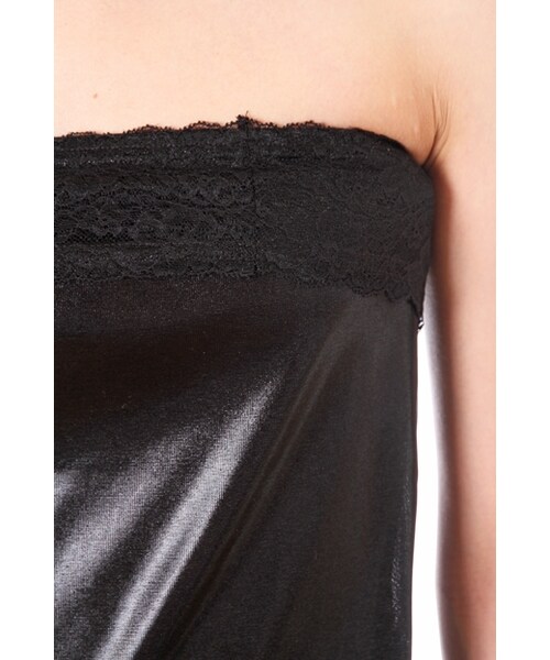 GRACE CONTINENTAL（グレースコンチネンタル）の「箔プリントレースベアトップB（トップス・レディース・ベージュ/ブラック・36）」の10枚目の写真