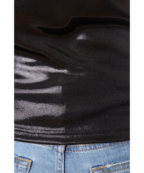 GRACE CONTINENTAL（グレースコンチネンタル）の「箔プリントレースベアトップB（トップス・レディース・ベージュ/ブラック・36）」の12枚目の写真