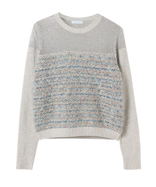 ricori(リコリ)の「Fanshi ‐ Border knit pullover(トップス・レディース・PINK/BLUE・FREE)」の11枚目の写真