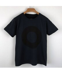 no brand | 円図Tシャツ_濃紺／スリムシルエット(Tシャツ/カットソー)