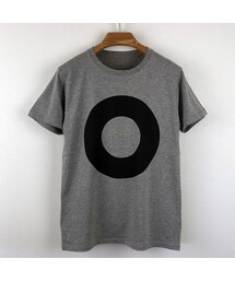 no brand | 円図Tシャツ_鼠／スリムシルエット(Tシャツ/カットソー)