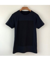 no brand | 角図Tシャツ_濃紺／スリムシルエット(Tシャツ/カットソー)