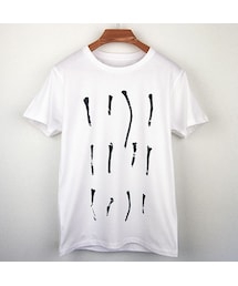 no brand | 蔕（へた）図Tシャツ／スリムシルエット(Tシャツ/カットソー)