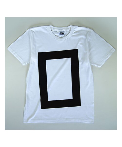 no brand(ノーブランド)の「枠図Tシャツ(Tシャツ/カットソー・その他)」の1枚目の写真