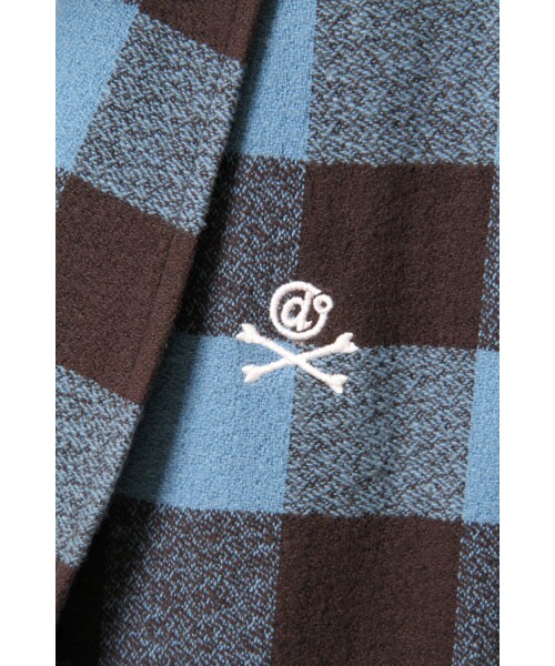 DOARAT（ドゥアラット）の「SHAWL COLLAR CHECK JACKET（その他・メンズ・SAX/RED/CHARCOAL・S/M/L/XL）」の7枚目の写真