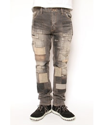 ドゥアラット　デニム DOARAT（ドゥアラット）の「FULLY REPAIRED DENIM PANTS