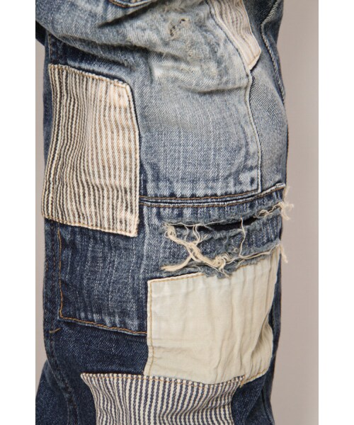 ドゥアラット　デニム DOARAT（ドゥアラット）の「FULLY REPAIRED DENIM PANTS
