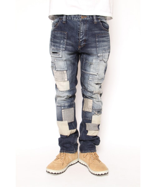 DOARAT（ドゥアラット）の「FULLY REPAIRED DENIM PANTS（）」 - WEAR