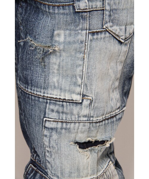 ドゥアラット　デニム DOARAT（ドゥアラット）の「FULLY REPAIRED DENIM PANTS