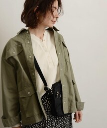 OZOC | コットンサファリジャケット(ジャケット/アウター)
