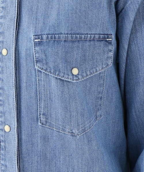 Spick & Span（スピックアンドスパン）の「ウエスタンデニムワンピース  