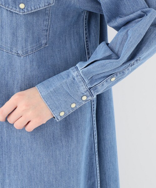 Spick & Span（スピックアンドスパン）の「ウエスタンデニムワンピース  
