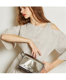 AULA AILA | AULA AILA　LINEN ASYMMETRY BLOUSE(シャツ/ブラウス)