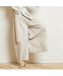 AULA AILA | AULA AILA　LINEN FLARE PANTS(その他パンツ)