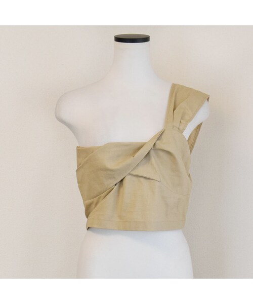 no brand（ノーブランド）の「ワンショルダービスチェ（Tシャツ/カットソー・レディース・その他）」の9枚目の写真