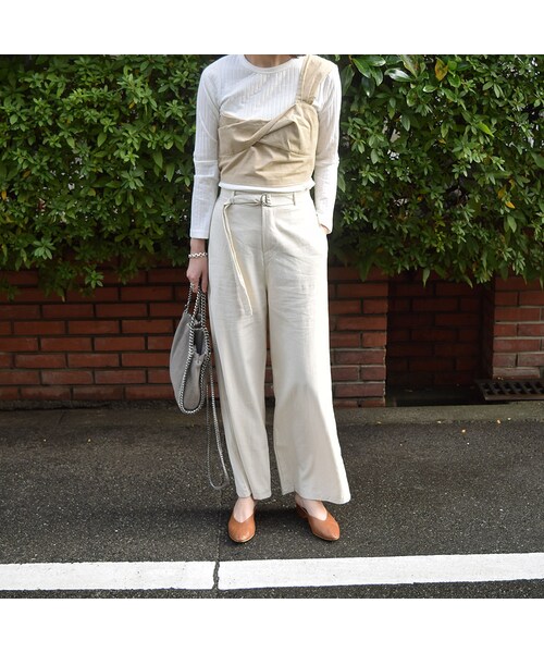 no brand（ノーブランド）の「ワンショルダービスチェ（Tシャツ/カットソー・レディース・その他）」の3枚目の写真