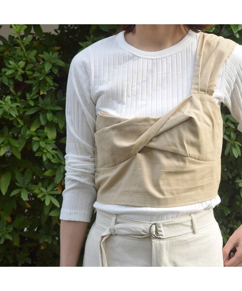 no brand（ノーブランド）の「ワンショルダービスチェ（Tシャツ/カットソー・レディース・その他）」の7枚目の写真