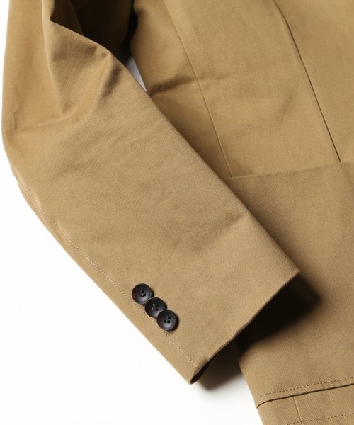 BRISVANE MOSS（ブリスベンモス）の「コットンテーラードジャケット（ジャケット/アウター・メンズ・ベージュ/ネイビー・S/M/L/XL）」の11枚目の写真