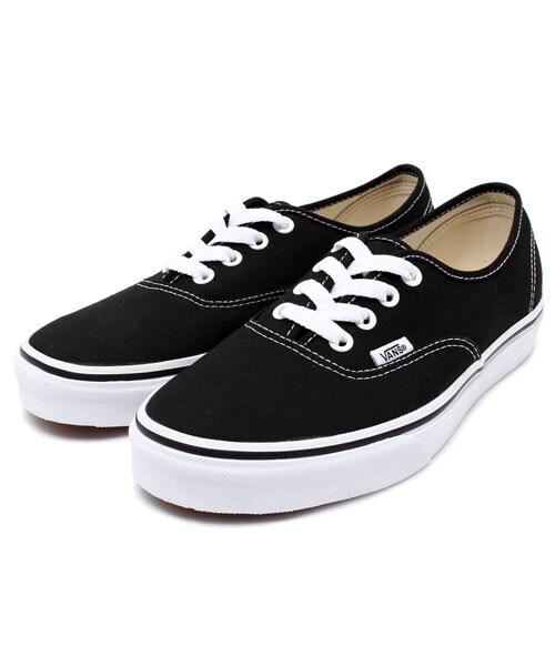 VANS（バンズ）の「AUTHENTIC BASIC（シューズ・メンズ・ホワイト/ブラック・5H/6）」の2枚目の写真