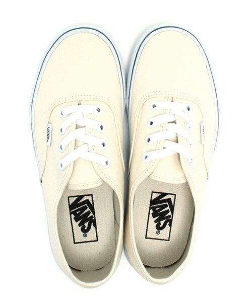 VANS（バンズ）の「AUTHENTIC BASIC（シューズ・メンズ・ホワイト/ブラック・5H/6）」の10枚目の写真