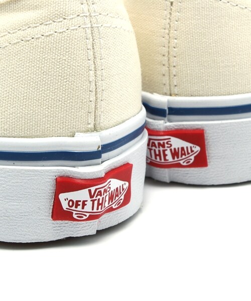 VANS（バンズ）の「AUTHENTIC BASIC（シューズ・メンズ・ホワイト/ブラック・5H/6）」の9枚目の写真