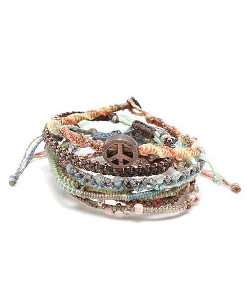 wakami(ワカミ)の「EarthBrace7St jp(アクセサリー・ホワイト/ブラック/その他/柄6・ONE SIZE)」の1枚目の写真