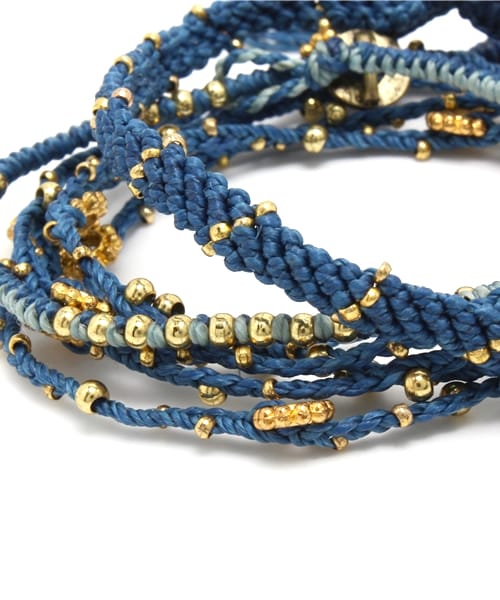 wakami（ワカミ）の「別注 3WAYブレスレット（アクセサリー・メンズ・ホワイト/ブラック/ブルー・ONE SIZE）」の10枚目の写真