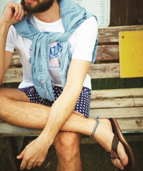 wakami（ワカミ）の「別注 3WAYブレスレット（アクセサリー・メンズ・ホワイト/ブラック/ブルー・ONE SIZE）」の12枚目の写真