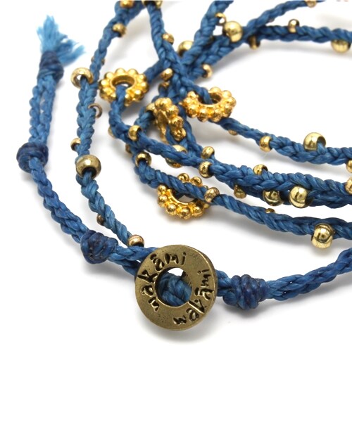 wakami（ワカミ）の「別注 3WAYブレスレット（アクセサリー・メンズ・ホワイト/ブラック/ブルー・ONE SIZE）」の9枚目の写真