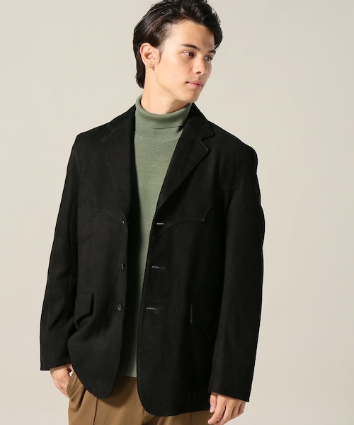 邦楽 ecchan LEATHER MICHIGAN CHORE COAT | SEVEN BY SEVEN(セブンバイセブン