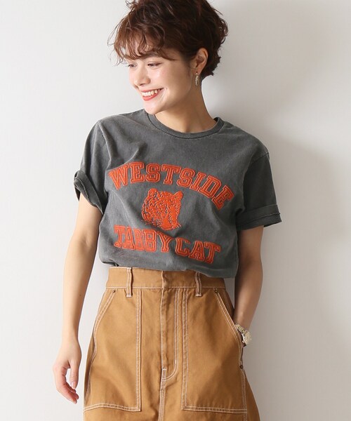Spick & Span（スピックアンドスパン）の「≪予約≫【MIXTA】Tシャツ (TABBY CAT 19)◆（トップス・ブラック/フリー）」の22枚目の写真