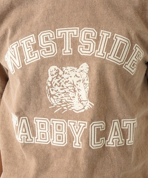 Spick & Span（スピックアンドスパン）の「≪予約≫【MIXTA】Tシャツ (TABBY CAT 19)◆（トップス・ブラック/フリー）」の15枚目の写真