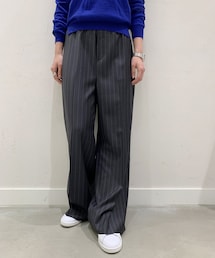 AP STUDIO | DRAGO Stripe easy パンツ◆(パンツ)