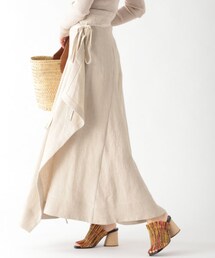 Chaos（カオス）の「リネンカシュクールロングスカート（）」 - WEAR