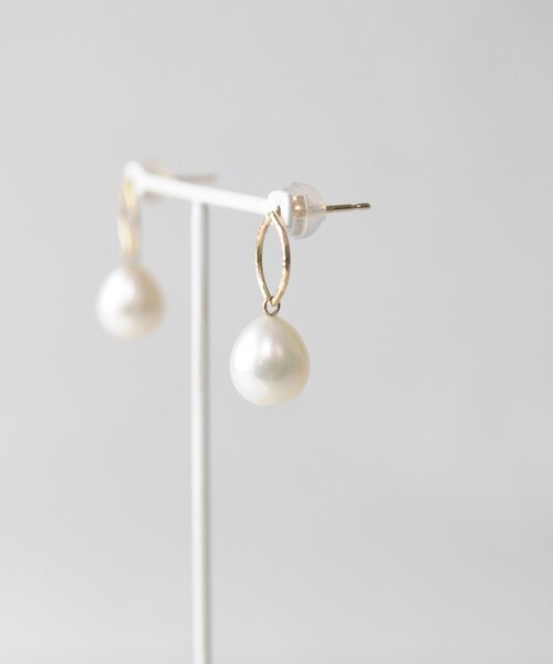 anq.（アンク）の「【anq.】 K10 マーキスパールピアス（ピアス（両耳 
