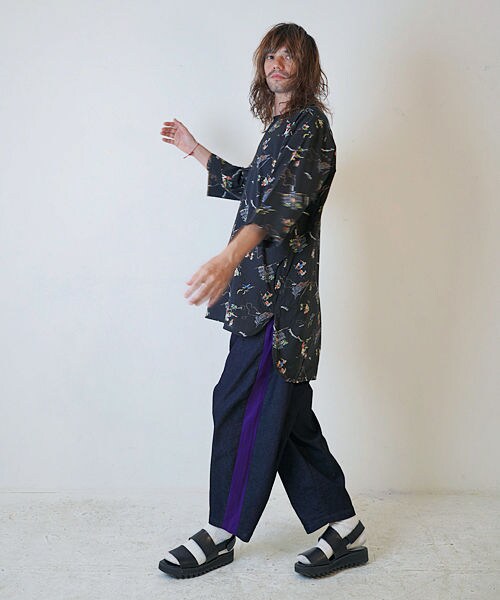 masterkey（マスターキー）の「SABI（デニムパンツ・メンズ・パープル/ブラック・1/2/3）」の8枚目の写真