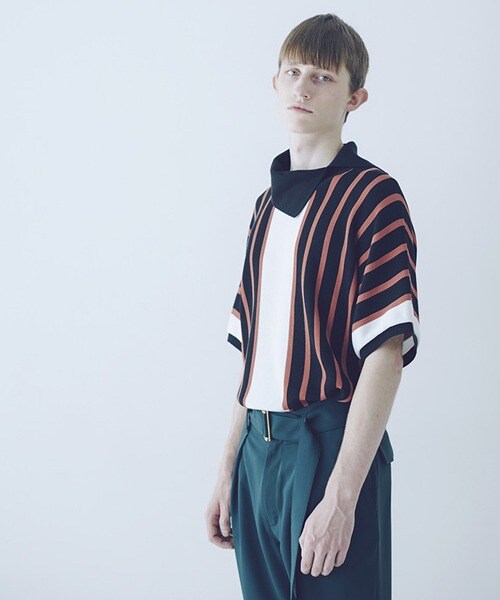 CULLNI（クルニ）の「ロングベルトテーパードスラックス（その他・メンズ・BLK/BGE/TAN・1/2）」の17枚目の写真