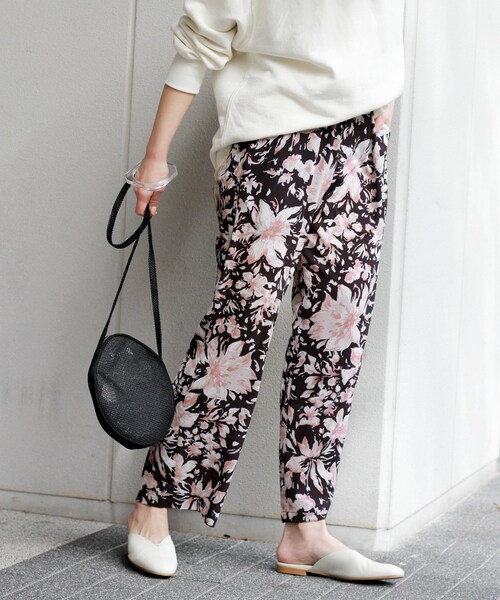 JOURNAL STANDARD relume(ジャーナルスタンダード レリューム)の「ブラック(パンツ・ブラック/36/在庫あり/38)」の8枚目の写真