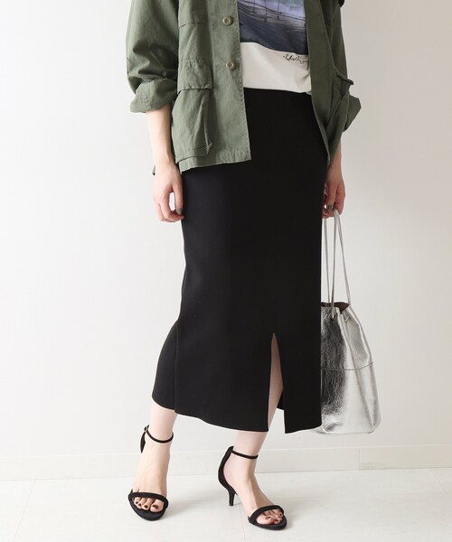 FRAMeWORK（フレームワーク）の「≪予約≫C/NY スムースタイトスカート  